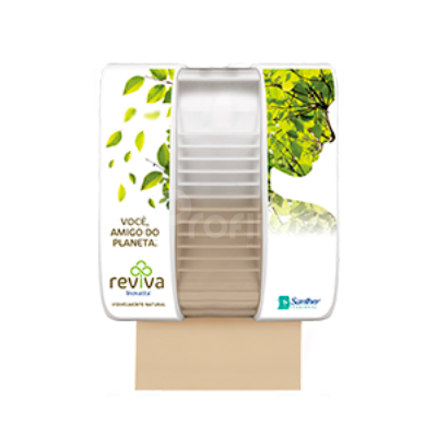 DTE10 Reviva - Dispenser de Papel Toalha da Linha especial Reviva, da Santher