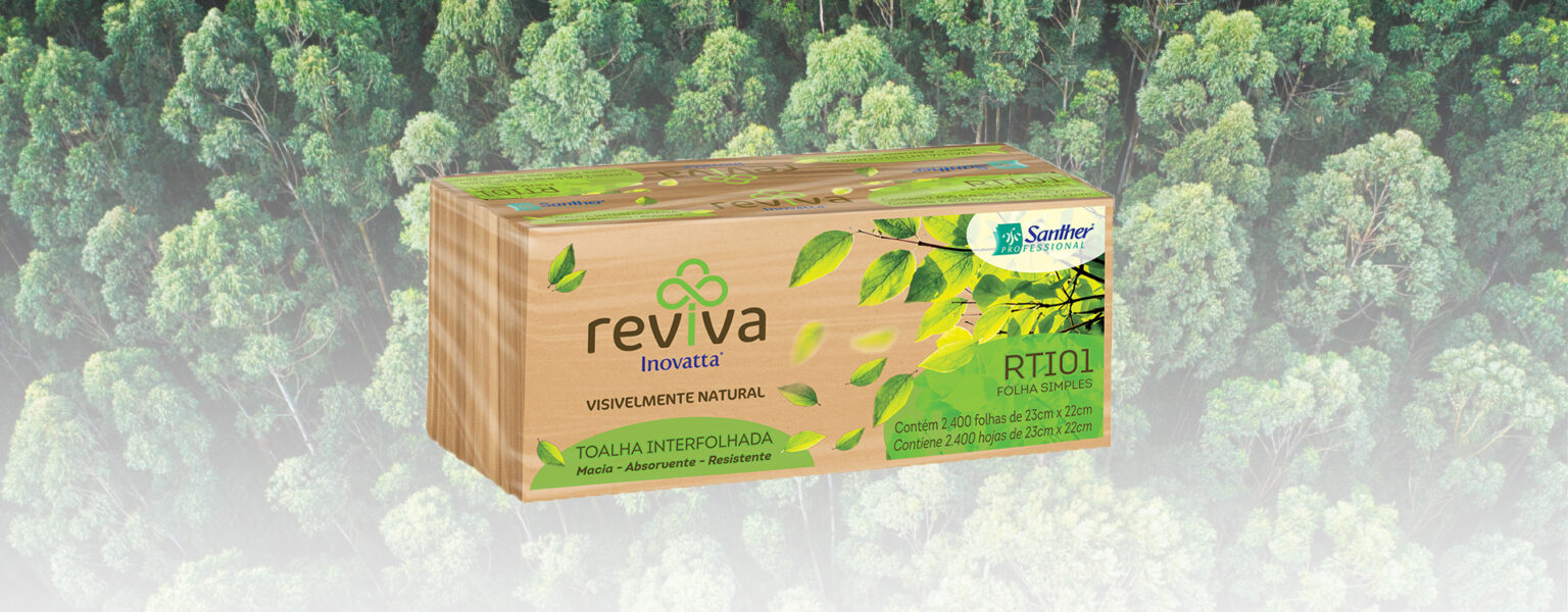 Linha Reviva Santher e a sustentabilidade