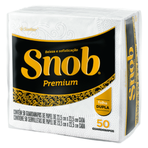 Guardanapo de Mesa Snob Pequeno GGD23 Santher – Folha Dupla