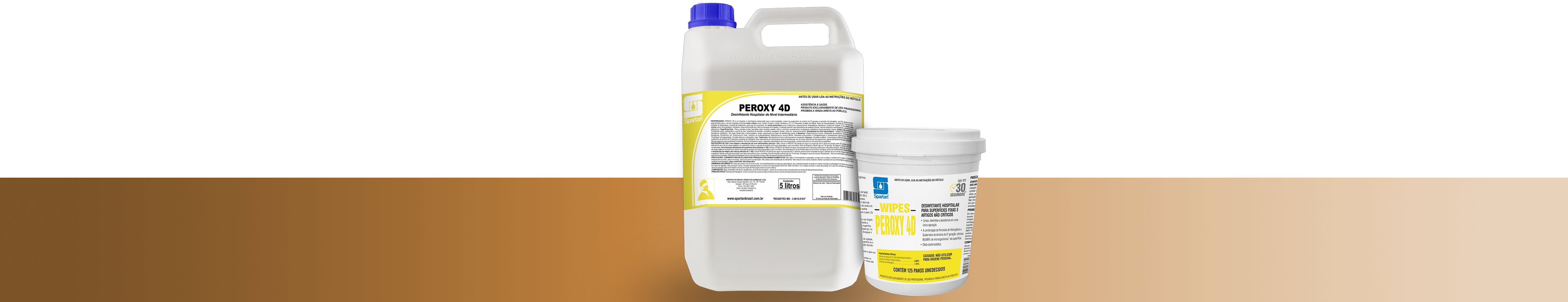 Wipes e Peroxy 4D