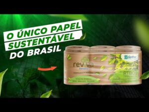 Papel higiênico sustentável