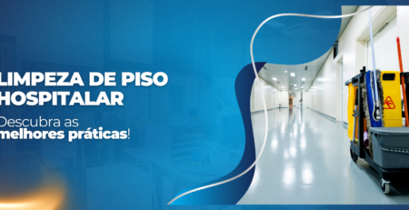 Limpeza de piso hospitalar