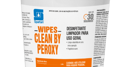 Wipes Clean by Peroxy panos umedecidos com desinfetante e limpador de uso geral na Profline