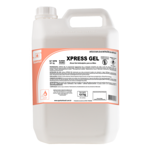 Álcool Gel Xpress 5L Spartan – Higienização Profissional
