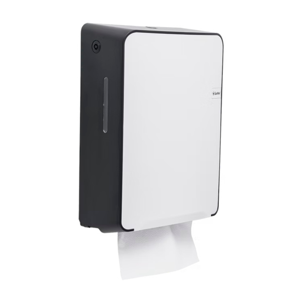 Dispenser Papel Toalha Interfolha Quartz Preto Santher - DQT20 Dispenser Papel Toalha Interfolha Quartz Preto Santher - DQT20