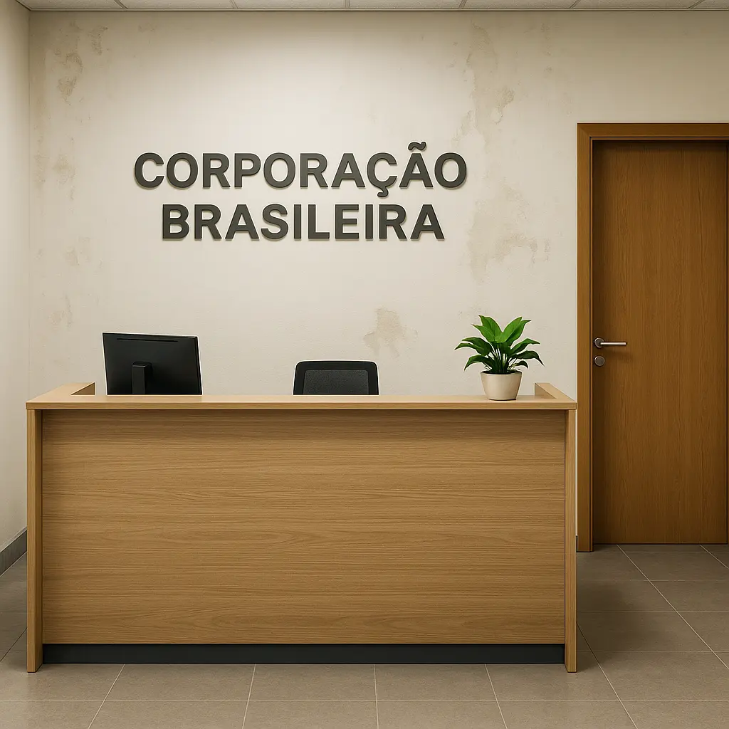 Exemplo de espaço corporativo negligenciado